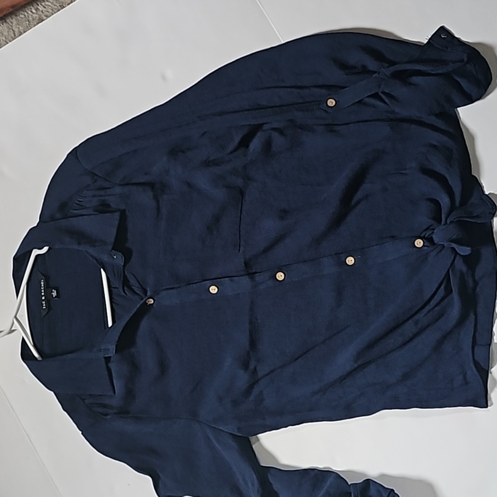 Blue button down - Picture 6 of 6